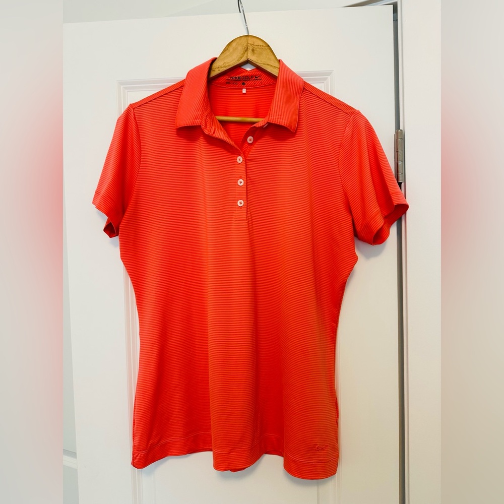 Women's coral golf ⛳️ shirt